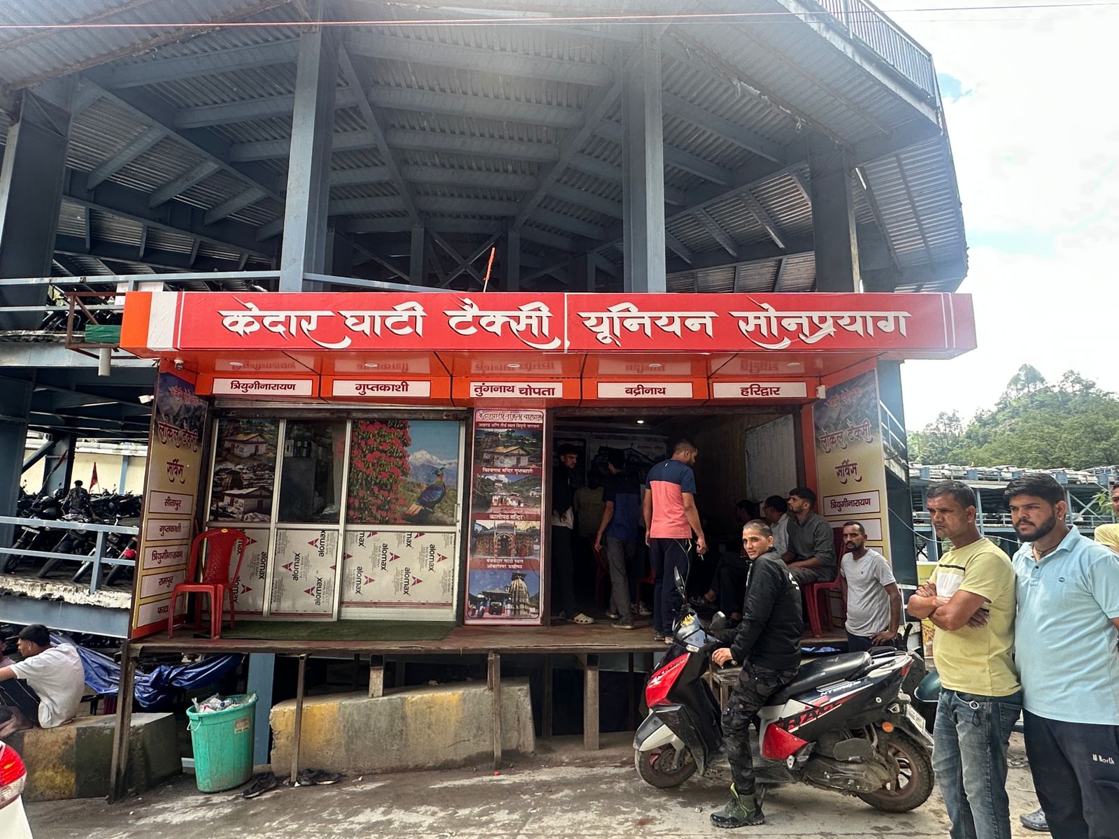 taxi in sonprayag